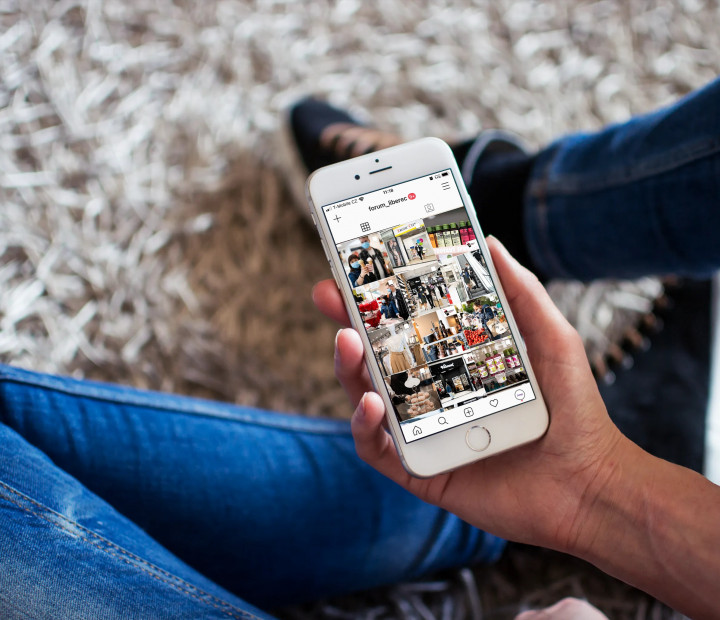 Zajištění fotografického materiálu na sociální sítě