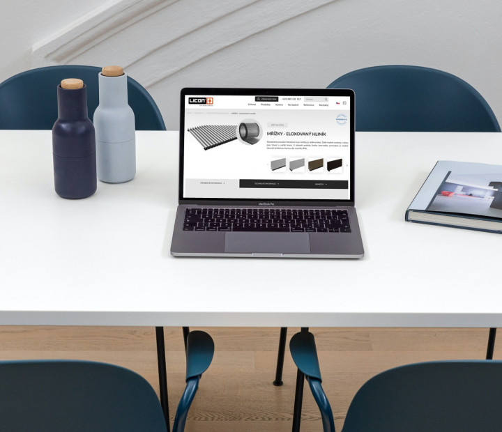 Přehledné zobrazení produktových řad